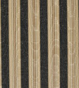 Misa Moire Stripe Fabric by Marvic Ebony