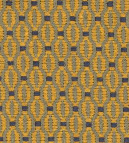Trellis Fabric by Marvic Ochre