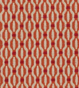 Trellis Fabric by Marvic Scarlet