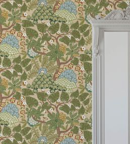 Masako Wallpaper by Josephine Munsey Green