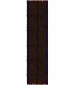 Layered Massproductions Cord Runner rug Blue Brown MPCOBB75240 Blue Brown