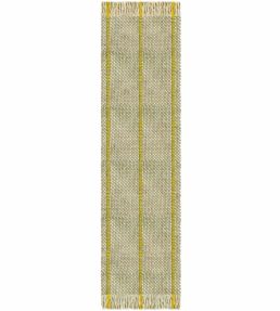 Layered Massproductions Cord Runner rug Yellow Oatmeal MPCOYO75240 Yellow Oatmeal