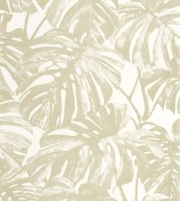 Mata Wallpaper by Casadeco Vert Lichen