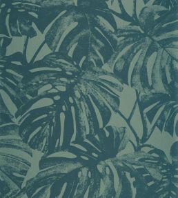 Mata Wallpaper by Casadeco Vert Tiaga