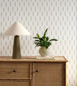 Matchsticks Wallpaper by Scion Denim