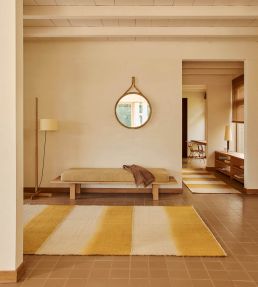 Nanimarquina Matiz Bands rug Mustard 01MATBANMUS03 Mustard