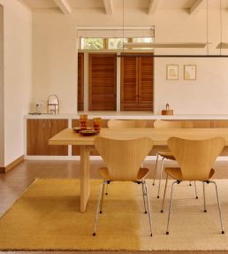 Nanimarquina Matiz Panel rug Mustard 01MATPANMUS03 Mustard