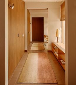 Nanimarquina Matiz Panel Runner rug Mustard 01MATPANMUSRUN31 Mustard