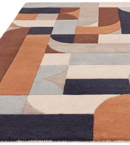 Asiatic Matrix Klotski rug Terracotta 88 MATR1201700088 Terracotta 88