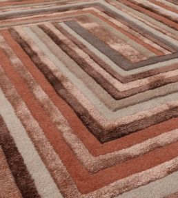 Asiatic Matrix Network rug Terracotta 80 MATR1201700080 Terracotta 80