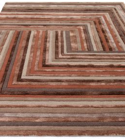 Asiatic Matrix Network rug Terracotta 80 MATR1201700080 Terracotta 80