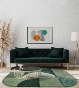Asiatic Matrix Oval rug Forest 75 MATR1602300075 Forest 75