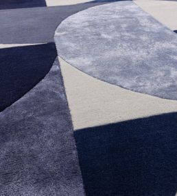 Asiatic Matrix Oval rug Indigo 74 MATR1602300074 Indigo 74