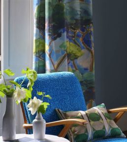 Matsu Fabric by Designers Guild Cobalt