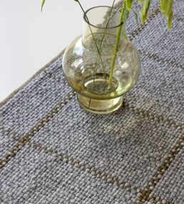 Brink & Campman Craft Matter Check rug Slate/Olive 49104140200 Slate/Olive