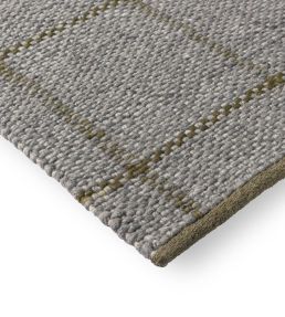 Brink & Campman Craft Matter Check rug Slate/Olive 49104140200 Slate/Olive