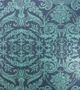 Orangery Lace Wallpaper by Matthew Williamson Midnight