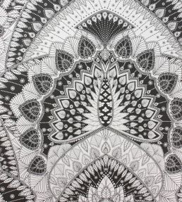 Azari Wallpaper by Matthew Williamson Black/White
