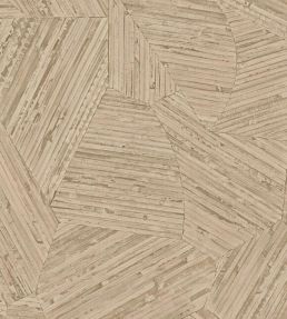 Mauna Wallpaper by Arte Warm Grey