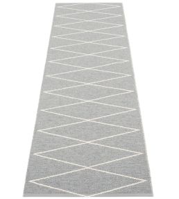 Pappelina Max Runner rug Grey/Vanilla MX9724 Grey/Vanilla
