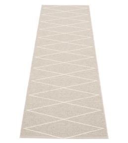 Pappelina Max Runner rug Linen/Vanilla MX9F724 Linen/Vanilla
