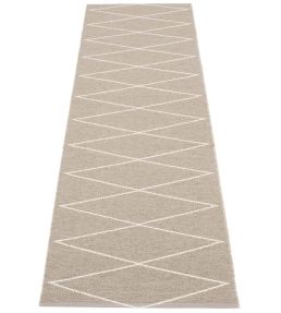 Pappelina Max Runner rug Mud/Vanilla MX6724 Mud/Vanilla