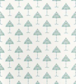 May Tree Fabric by Thibaut Spa Blue