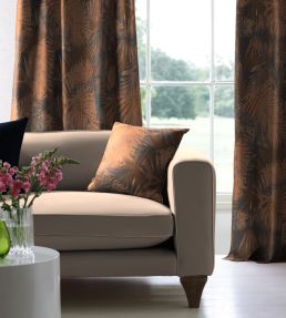 Maya Fabric by Arley House Cocoa