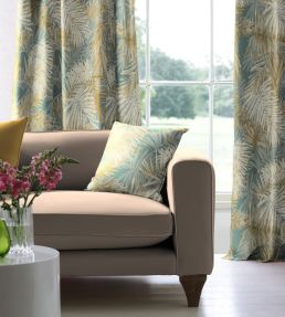 Maya Fabric by Arley House Eucalyptus