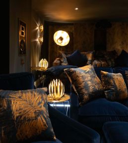 Maya Fabric by Arley House Gold