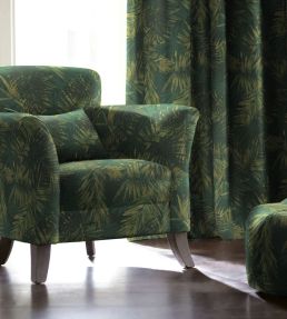 Maya Fabric by Arley House Hunter Green