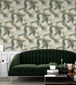 Maya Wallpaper by Arley House Ivory