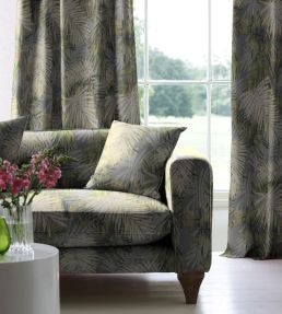 Maya Fabric by Arley House Slate