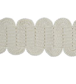 Maya Braid 60mm Trimming by Houles Vanille