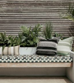 Maya Performance Fabric by Christopher Farr Cloth Cielo