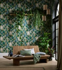 Maymont Wallpaper by Clarke & Clarke Forest