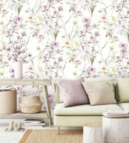 Maytime Wallpaper by Woodchip & Magnolia Cream