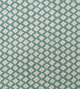 Maze Fabric by Andrew Martin Turquoise