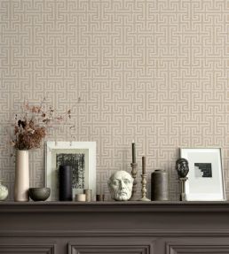 Maze Wallpaper by Coordonne Cotton