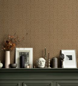 Maze Wallpaper by Coordonne Sand