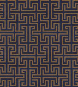 Maze Wallpaper by Coordonne Ultramarine