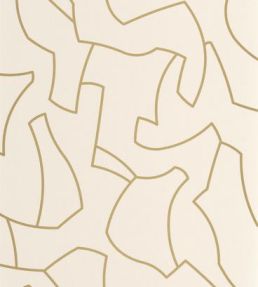 Maze Game Wallpaper by Casadeco Olive
