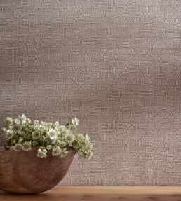 Maze Wallpaper by Mark Alexander Pewter