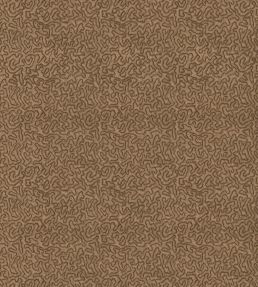Maze Fabric by Zoffany Antelope