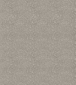 Maze Fabric by Zoffany Silver