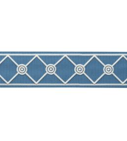 MDS Embroidered Lattice Borber Trimming by Samuel & Sons Wedgewood