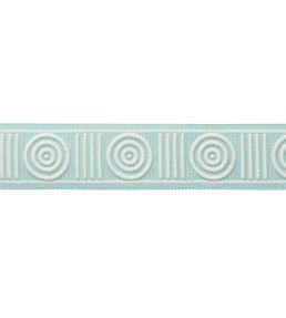 MDS Embroidered Rosette Border Trimming by Samuel & Sons Mint
