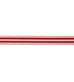 MDS Stripe Border 2.6cm Trimming by Samuel & Sons Poppy