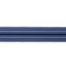 MDS Stripe Border 5.1cm Trimming by Samuel & Sons Navy