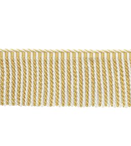 MDS Stripe Bullion Fringe 7.6cm Trimming by Samuel & Sons Wheat